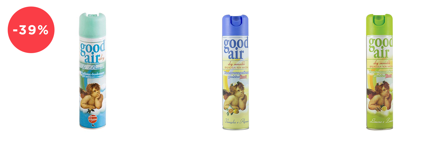 Deodorante ambienti spray  400ml